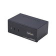 StarTech.com 2-Port Dual-Monitor DisplayPort and HDMI KVM Switch, 4K 60Hz, 2-Port USB 5Gbps Hub, 2X USB HID Ports, TAA Compliant