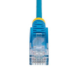 StarTech.com 20ft Blue Slim CAT6 Ethernet Cable, Snagless RJ45, LSZH, 28AWG Pure Bare Copper, Slim Network Patch Cable/Cord
