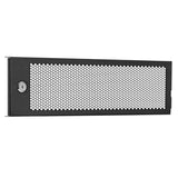 Tripp Lite 3U Security Door Cage Rack Mount for Front Facing Network Equipment, Secure Locking Key Hinged Door, Cooling Friendly Perforated Design, Heavy-Duty Steel, 5-Year Warranty (SR3UCAGE) Front Facing 3U