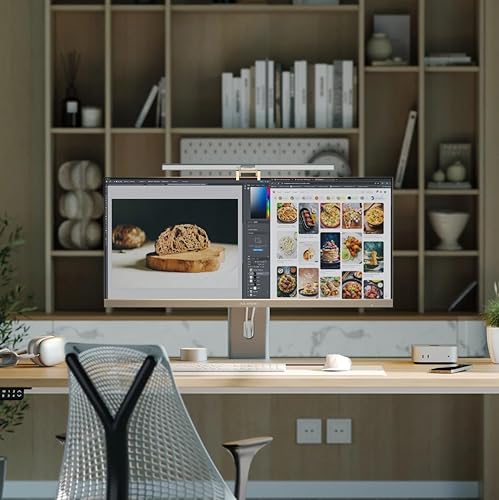 Alogic Illuminate USB-C Light Bar with 4k Autofocus Webcam | Monitor Light