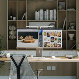 Alogic Illuminate USB-C Light Bar with 4k Autofocus Webcam | Monitor Light