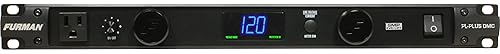 Furman PL-Plus DMC Power Conditioner with Voltmeter/Ammeter Black