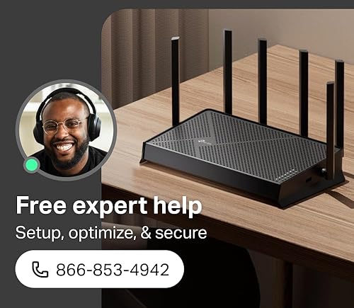 TP-Link Archer BE6500 Dual-Band Wi-Fi 7 Router (Archer BE400) | Dual 2.5 Gbps Ports USB 3.0 |Quad-core CPU| HomeShield, Private IoT for Network Security| Parental Control VPN Clients & Server