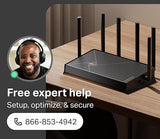 TP-Link Archer BE6500 Dual-Band Wi-Fi 7 Router (Archer BE400) | Dual 2.5 Gbps Ports USB 3.0 |Quad-core CPU| HomeShield, Private IoT for Network Security| Parental Control VPN Clients & Server