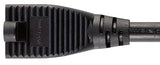 Monoprice Flat Cat6 Ethernet Patch Cable - Snagless, 550MHz, UTP, 30AWG, 5 Feet, Black - Flexboot Series