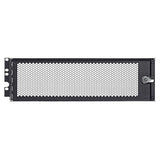 Tripp Lite 3U Security Door Cage Rack Mount for Front Facing Network Equipment, Secure Locking Key Hinged Door, Cooling Friendly Perforated Design, Heavy-Duty Steel, 5-Year Warranty (SR3UCAGE) Front Facing 3U