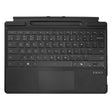 Adesso WKB-7040 Bluetooth Keyboard with Touchpad for Surface Pro X/8/9/10/11 – Ultra-Slim Aluminum Case, Scissor-Switch Keys, Bluetooth 5.1 Wireless, Rechargeable Battery