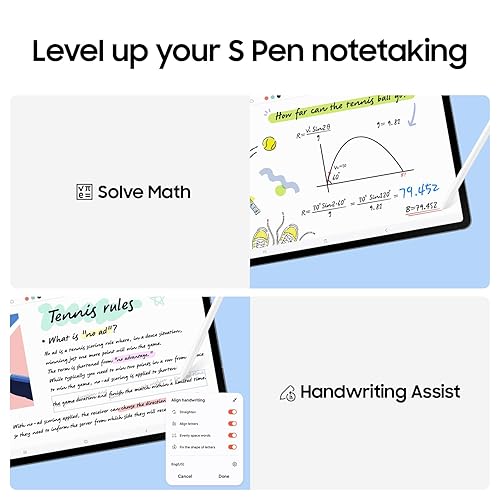 Samsung Galaxy Tab S10 FE Light Blue 128GB - AI Tablet, 10.9, 90Hz, 13MP Camera, IP68, S Pen Included (CAD Version & Warranty) Light Blue 128GB Tab S10 FE Tablet Only