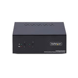 StarTech.com 2-Port Dual-Monitor DisplayPort and HDMI KVM Switch, 4K 60Hz, 2-Port USB 5Gbps Hub, 2X USB HID Ports, TAA Compliant