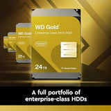 Western Digital 6TB WD Gold Enterprise Class Internal Hard Drive - 7200 RPM Class, SATA 6 Gb/s, 256 MB Cache, 3.5 - WD6003FRYZ