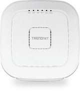 TRENDnet AC2200 Tri-Band PoE+ Indoor Wireless Access Point, 867Mbps WiFi AC + 400Mbps WiFi N Bands, Wave 2 MUMIMO, Client Bridge, WDS, AP, WDS Bridge, WDS Station, Repeater Modes, TEW-826DAP