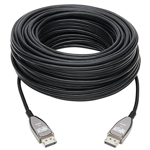 Tripp Lite DisplayPort Fiber Active Optical Cable AOC 8K 60Hz CL3 M/M 30M (P580F3-30M-8K6)