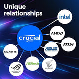 Crucial Pro RAM 48GB Kit (2x24GB) DDR5 6000MHz (or 5600MHz or 5200MHz or 4800MHz) Desktop Memory CP2K24G60C48U5 48GB Kit (2x24GB) 6000MHz