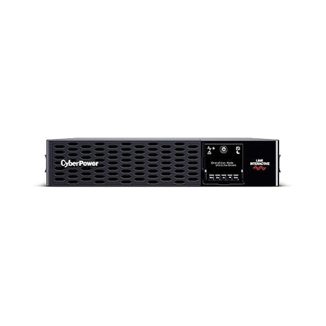 CyberPower PR2200RTXL2UHVAN Smart App Sinewave UPS Battery Backup and Surge Protector, 2200VA/2200W, 6 Outlets, 2U Rack/Tower, RMCARD205 Pre-Installed; EBM Option, UL Certified