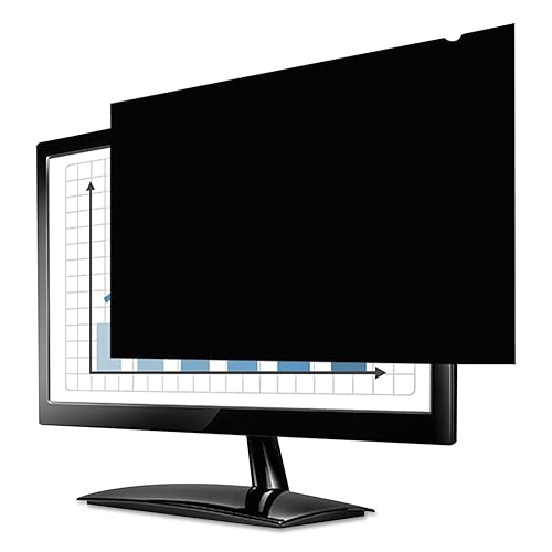 Fellowes PrivaScreen Privacy Filter for 24.0 Inch Widescreen Monitors 16:10 (4801601), Black