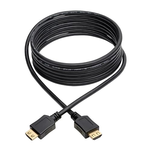Tripp Lite P568-010-BK-Grp High-Speed HDMI Cable with Gripping Connectors 4K M/M Black 10' 10' 10 ft. Gripping Connectors