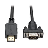 Tripp Lite 9V7783 Hdmi To Vga Active Adapter Cable Low Profile Hd15 Mm 1080