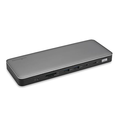 Kensington SD5768T EQ Thunderbolt 4 Docking Station, Dual 4K@60Hz via HDMI/TB4 Ports, 96W Charging, SD/Micro SD Card Slots, Ethernet, Audio, Supports Thunderbolt Share (K35381NA) Thunderbolt 4 Dual 4K 96W with Thunderbolt Share