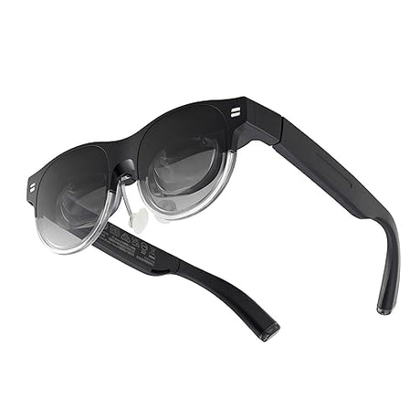 ASUS AirVision M1 Smart AR Glasses - 100 Micro-OLED Wearable Display, 1100 nits, Multi-Screen, Speakers, USB-C, Magnetic Shade, Designed for ROG Ally/Steam Deck/PC/iPhone 16/15/Android/Mac/Tablet