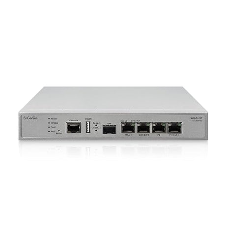 EnGenius FitXpress Managed Gateway XG60-FIT Dual-Core 2.1 GHz with Dual-WAN GbE, Dual-LAN GbE, USB 3.0, and 1 SFP