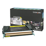 Lexmark Yellow Return Program Toner Cartridge -Yellow -Laser -6000 Page