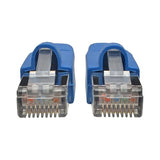 Tripp Lite N262-020-BL Cat6a Snagless Shielded STP Patch Cable 10G-Certified, PoE, Blue M/M 20' 20' Blue 20ft. 20 ft.