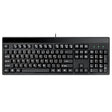 ADESSO EasyTouch 130 Full-Sized USB Wired Mechanical Keyboard with Brown Switches, Dedicated Copilot AI Hotkey, Gasket-Mounted for Quiet Typing, 2X Large Print Keycaps, and N-Key Rollover for Windows