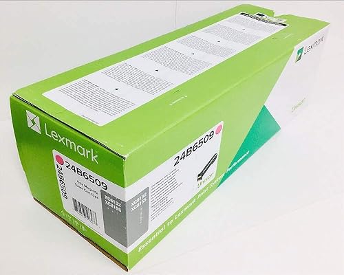 Lexmark 24B6509 XC6152 XC815 Toner Cartridge (Magenta) in Retail Packaging