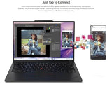 Lenovo Gen 13 ThinkPad X1 Carbon Laptop with Intel Core Ultra 7 258V Processor, 14 2.8K 2880x1800 OLED Non-Touch 500 nits 120Hz Display, Wi-Fi 7, 32GB RAM, 1TB SSD, FHD RGB/IR Cam, and Win 11 Pro