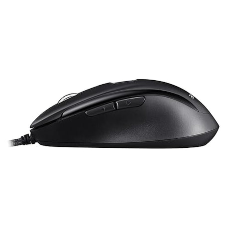 Adesso iMouse F1 Wired USB Mouse with Fingerprint Reader 1200 DPI AES 256 Encryption Biometric Security Windows Hello Compatible TAA Compliant Made in Taiwan