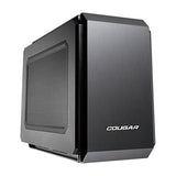 Cougar QBX Pro Gaming PC Case - Mini ITX Computer Case-Compact- Expandible-Massive Storage - 80mm Fan(1), 90mm Fan(1), 120mm Fans(4)