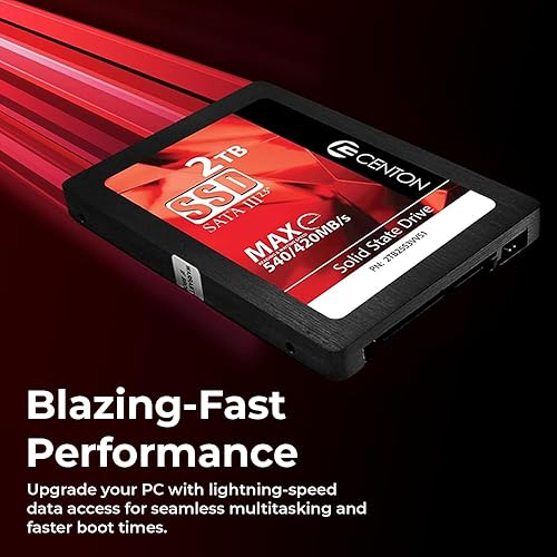 Centon MP Essential SSD 2TB SATA III 2.5 Inch Solid State Drive (S1-S3A-2T)