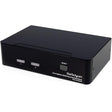 StarTech.com 2 Port DVI KVM Switch - USB DVI Dual Link - Hot-key & Audio Support - 2560x1600 @ 60Hz KVM Switch - KVM Video Switch (SV231DVIUAHR)