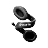 HamiltonBuhl Smart-Trek Headset || Durable Steel-Reinforced Gooseneck Mic, 3.5mm TRRS Plug, Black (ST2BK)