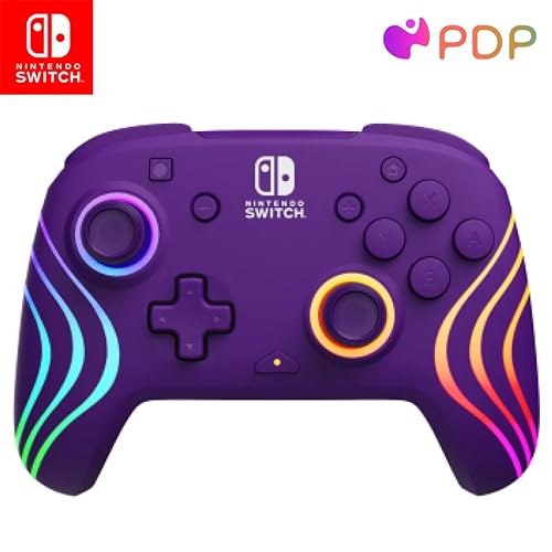 PDP Afterglow Wave Wireless Pro Controller for Nintendo Switch/OLED Mo –