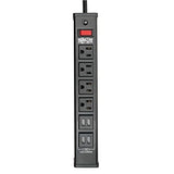 Y417U Tripp Lite 4 Outlet Surge Protector Power Strip, 6ft Cord, 450 Joules, 4 USB Charging Ports, Led, 10K Insurance (TLM446USBB), 14.25in. X 4.75in. X 2.00in