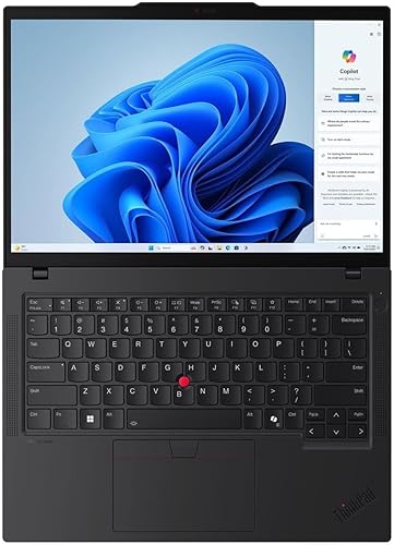 Lenovo ThinkPad T14 Gen 5 Intel Core Ultra 7 155U, 14 WUXGA (1920 x 1200) IPS 400nits Non-Touch Screen, 16GB RAM, 512GB SSD, Backlit KYB Fingerprint Reader, Windows Pro