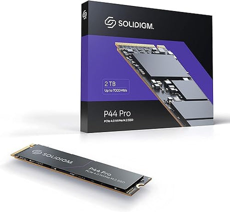 Solidigm P44 Pro Series 2TB M.2 PCIe NVMe 4.0 x4 Internal Solid State Drive