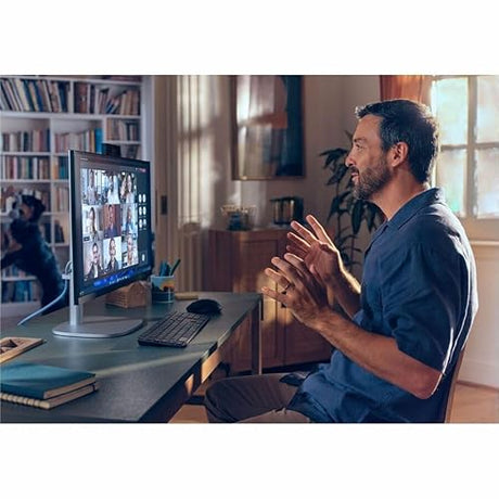 HP EliteStudio 8 AiO G1i All-in-One Computer - Intel Core Ultra 7 265 - vPro Technology - 32 GB - 1 TB SSD - 23.8 Full HD Touchscreen - Desktop - Pike Silver - Intel Q870 Chip - 1920 x 1080 - Windows