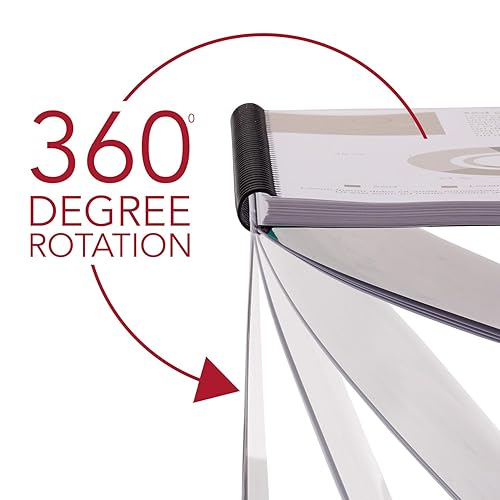 GBC ProClick Easy-Editing Binding Spines, 0.625-Inch Spine Diameter, Black, 110 Sheet Capacity, 100 Pieces Per Box (2514517) 5/8 Diameter/110 Sheet Capacity