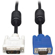 Tripp Lite P556-010 10-Feet DVI to VGA Cable DVI Male to HD15 Male Cable