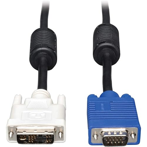 Tripp Lite P556-010 10-Feet DVI to VGA Cable DVI Male to HD15 Male Cable