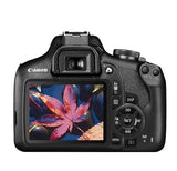 Canon EOS Rebel T7 DSLR Camera|2 Lens Kit with EF18-55mm + EF 75-300mm Lens, Black Body w/18-55mm & 75-300mm Lenses Base