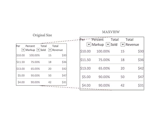 Kantek MAG15L LCD Monitor Magnifier Filter, Fits 15-Inch LCD Screen (Black/Silver) 15-Inch Standard