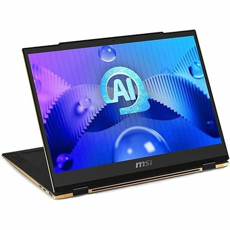 MSI Summit E13 AI Evo 13.3 Full HD Touchscreen Convertible 2 in 1 Notebook Computer, Intel Core Ultra 7 155H, 32GB, 1TB SSD, Windows 11 Pro, Ink Black