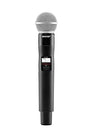 Shure QLXD2/SM58 Wireless Handheld Microphone Transmitter with SM58 Capsule (Receiver Sold Separately) - V50 Band Handheld Transmitter w/ Mic Capsule Only V50 Band (174-216 MHz)