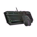 Cooler Master Devastator 3 RGB Gaming Keyboard | Mouse Combo, 6-Zone RGB Keyboard, 26-Key Rollover, Ambidextrous Mouse, 5-Zone RGB Mouse, Optical Sensor, 4800 DPI, Dedicated Media Keys