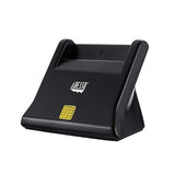 Adesso SCR-300 CAC Smart Card Reader Military USB Credit Card, for Windows, Mac, Laptop and PC