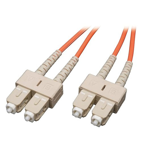 Tripp Lite Duplex Multimode 50/125 Fiber Patch Cable (SC/SC), 30M (100-ft.)(N506-30M) 30 meters