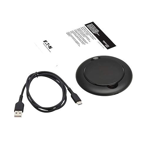 Eaton Tripp Lite Series Wireless Charger Stand, 10W Magnetic Charging Stand, QI-Enabled Phone Compatible for iPhone & Android, Adjustable Stand, 3ft Cable, Black, 1-Year Warranty (U280M-S01-10-BK) Charging Stand Black